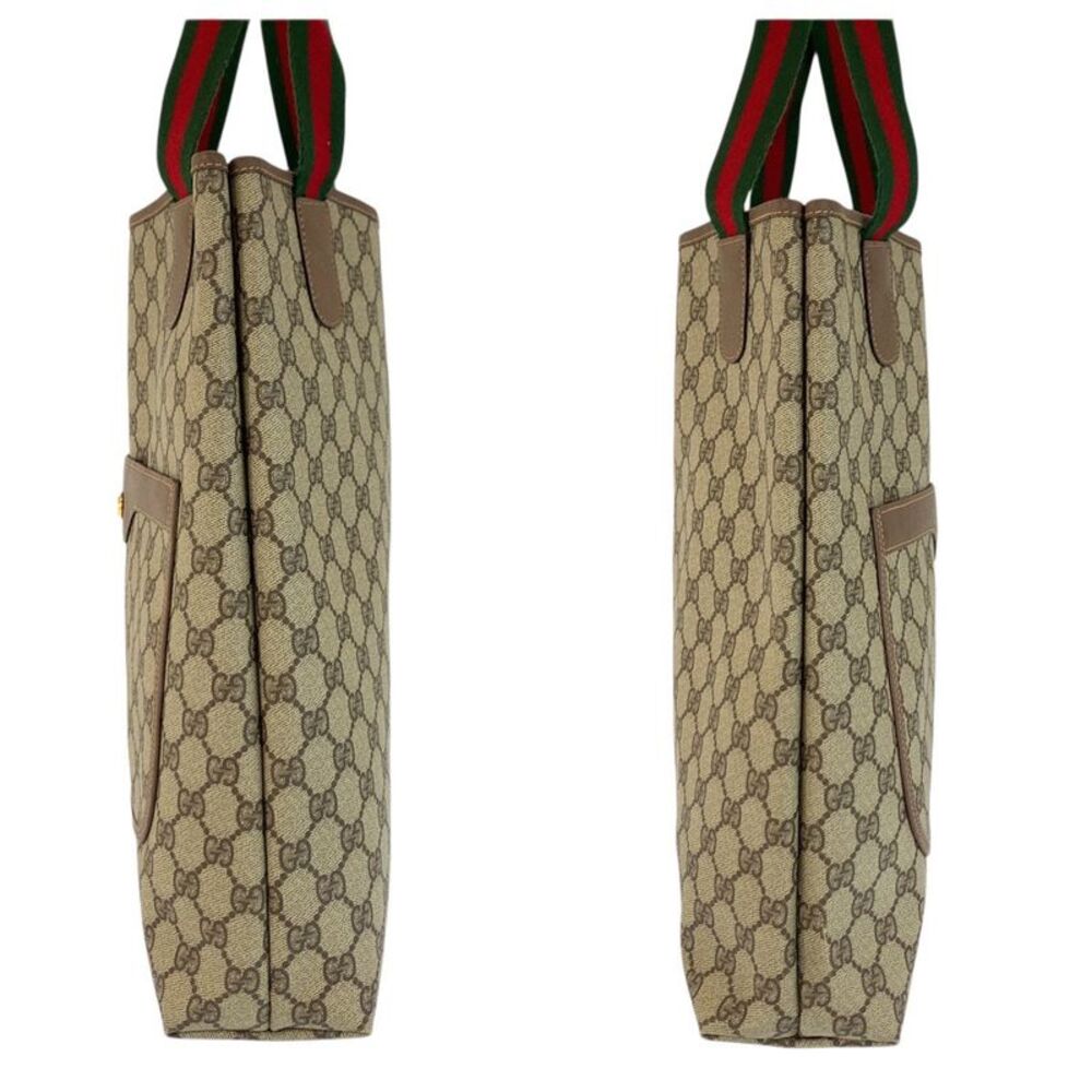 Gucci GG Supreme Canvas Tote Shoulder Bag - Picture 6 of 10